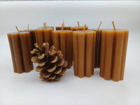 Additional view of handmade petal candles
