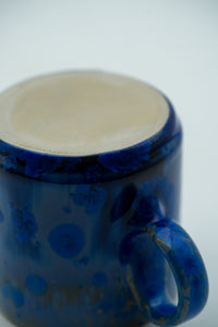 Base and handle detail of the Deep Cobalt mug