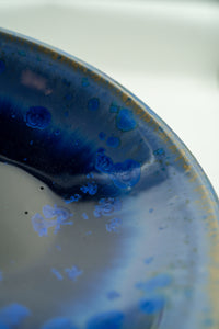 Close detail of cobalt crystalline formations